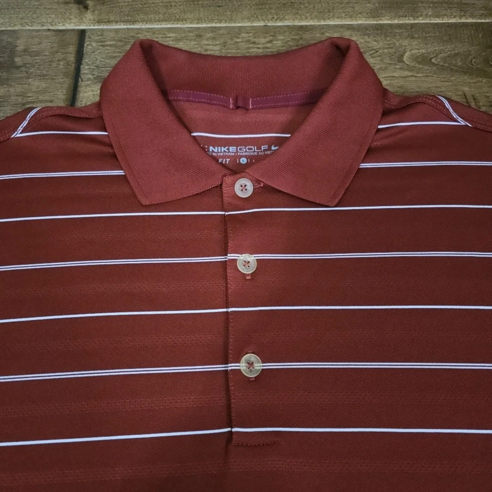 Nike Golf Dri-Fit Polo size L